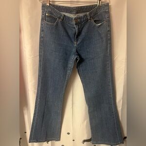 MICHAEL Michael Kors Dark Blue Flare Jeans